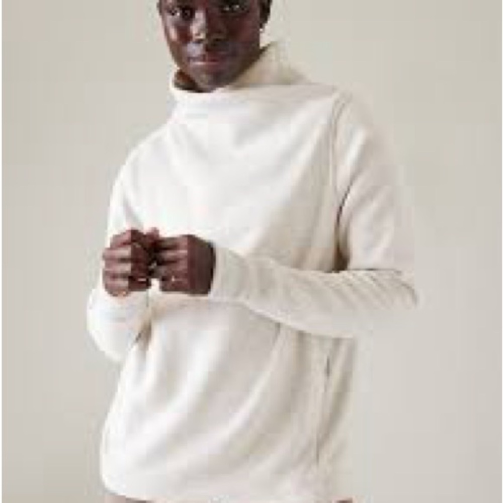 ATHLETA Cozy Karma twist neck Hoodie Sweatshirt #792003 - Picture 2 of 11